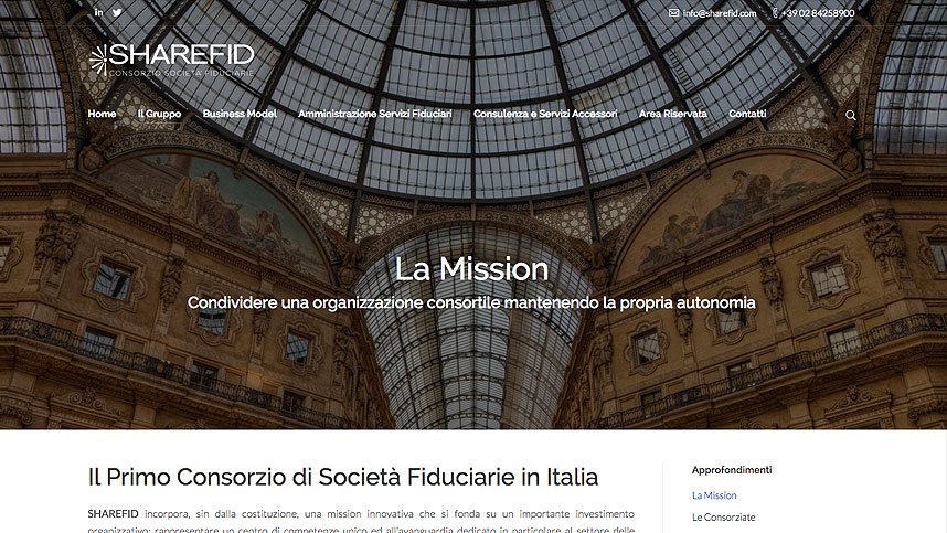 realizzazione sito business aziendale