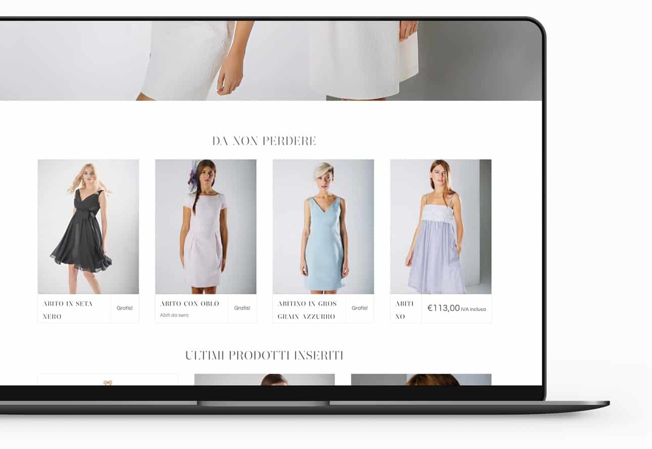 realizzazione sito e commerce abbigliamento