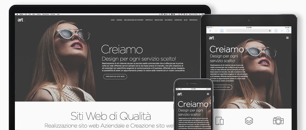 realizzazione sito mobile