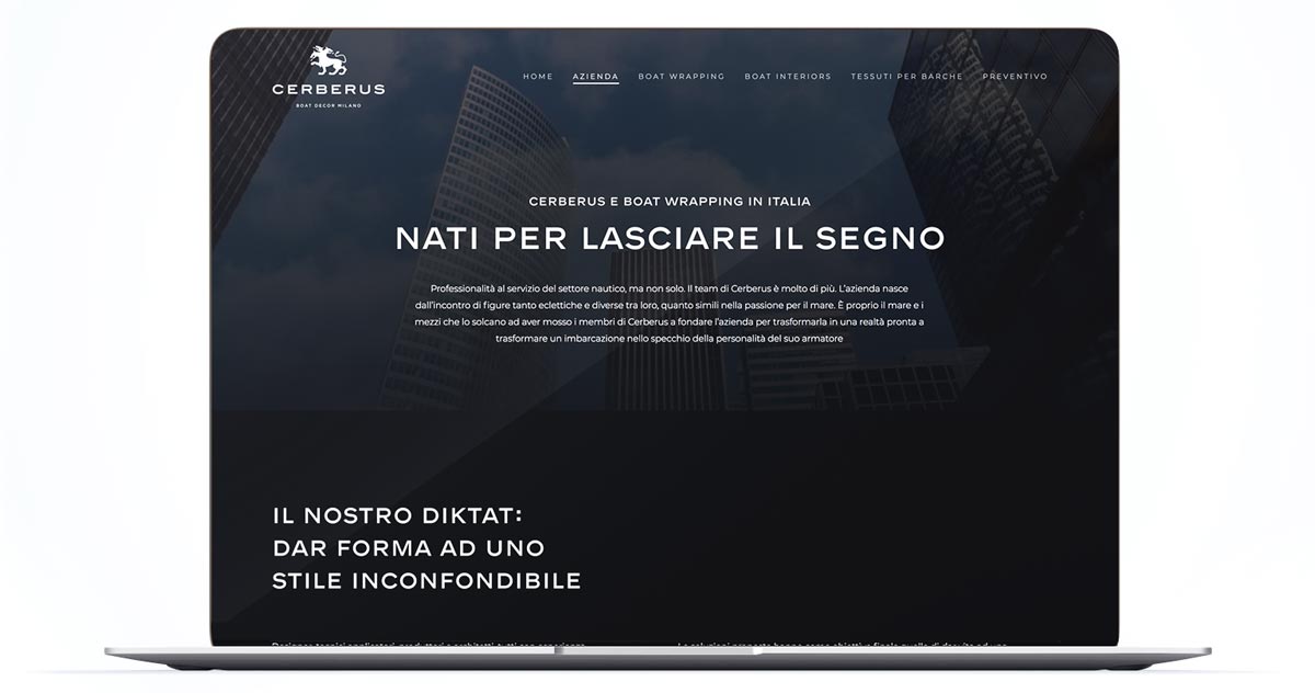 creazione sito web nautica