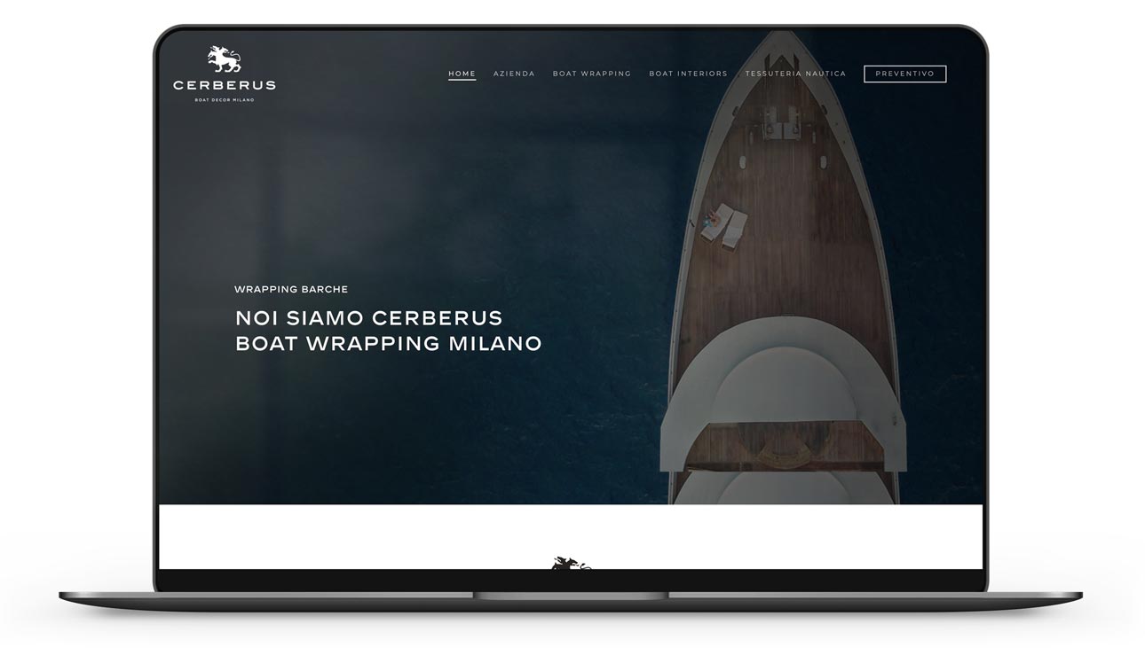 realizzazione sito web nautica yacht