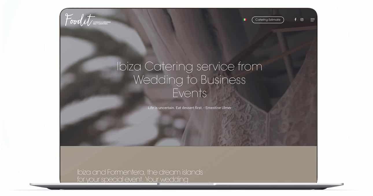 sito web azienda catering