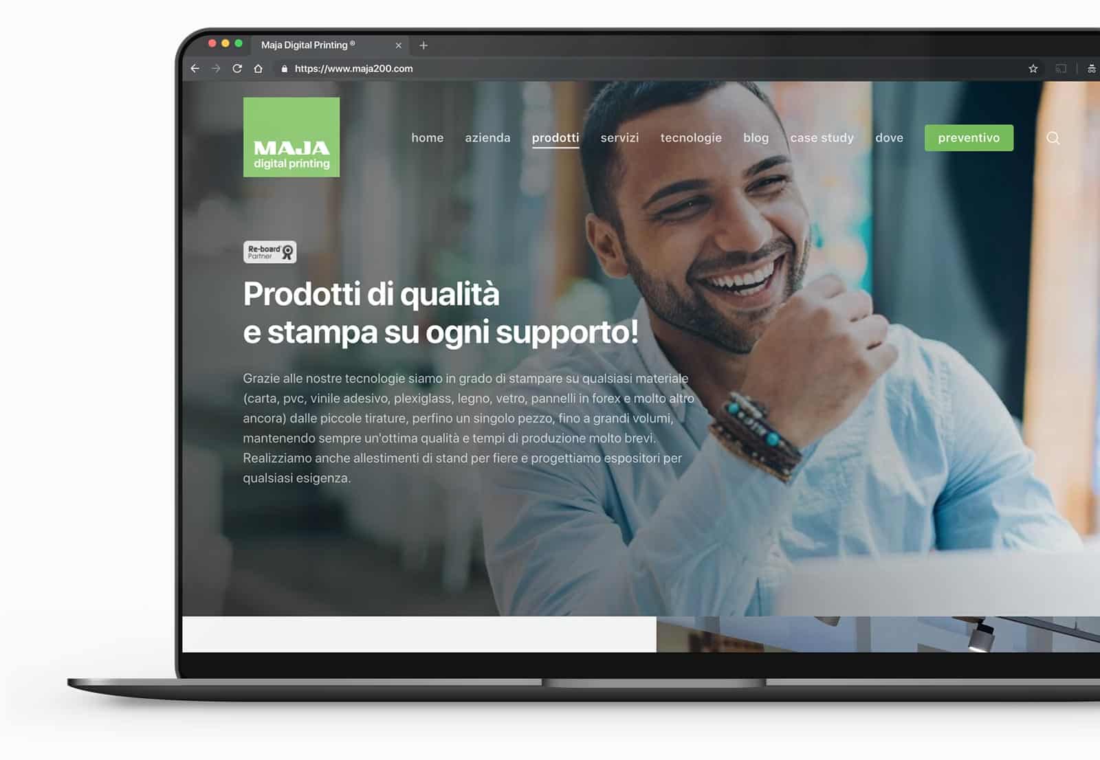 sito web per tipografia