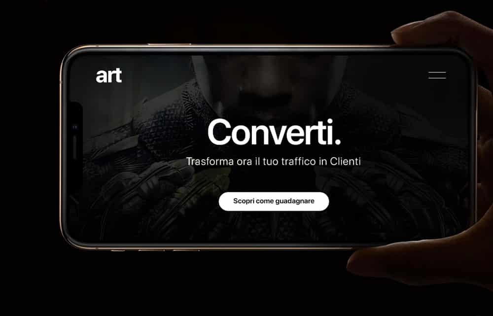 creazione landing page efficace