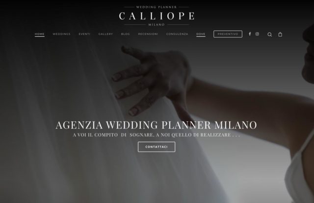 realizzazione siti web per agenzie wedding planner milano