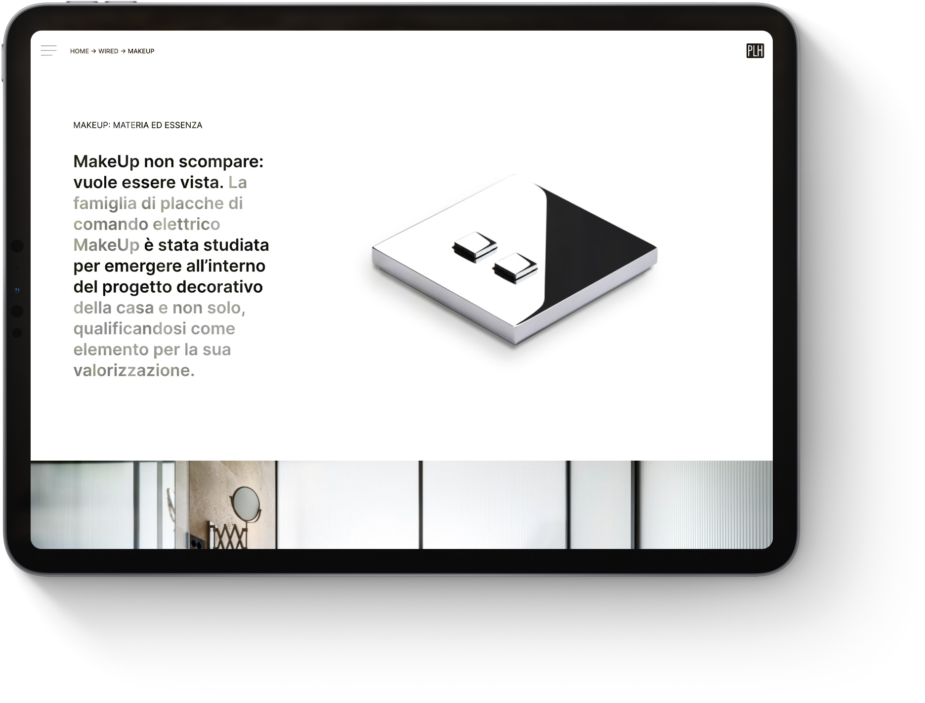 sito per ipad e responsive design