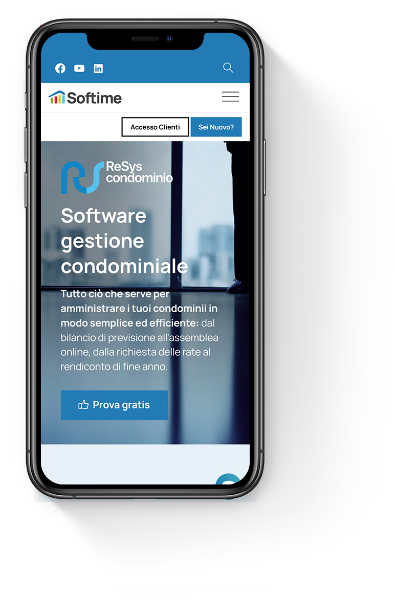 sito responsive software gestionali aziendali milano