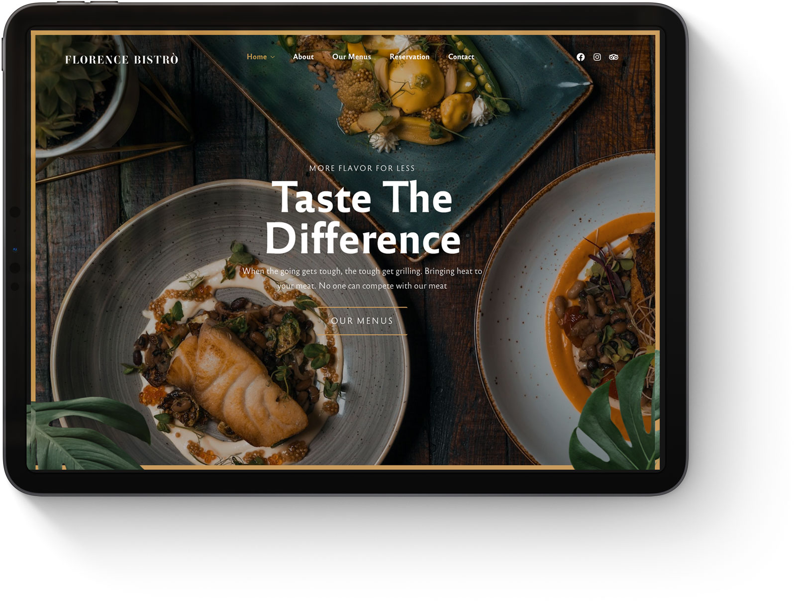 realizzazione sito web ristorante responsive