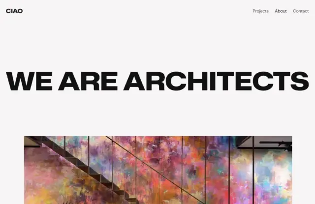 creazione sito web studio di architettura milano