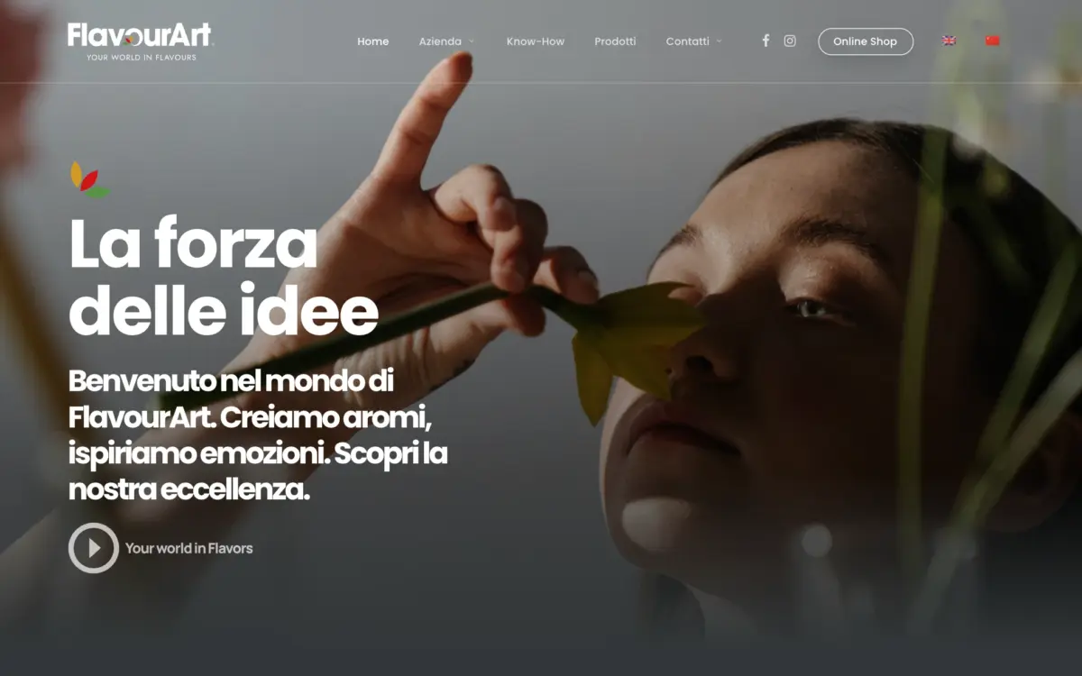 sito industriale chimica e aromi