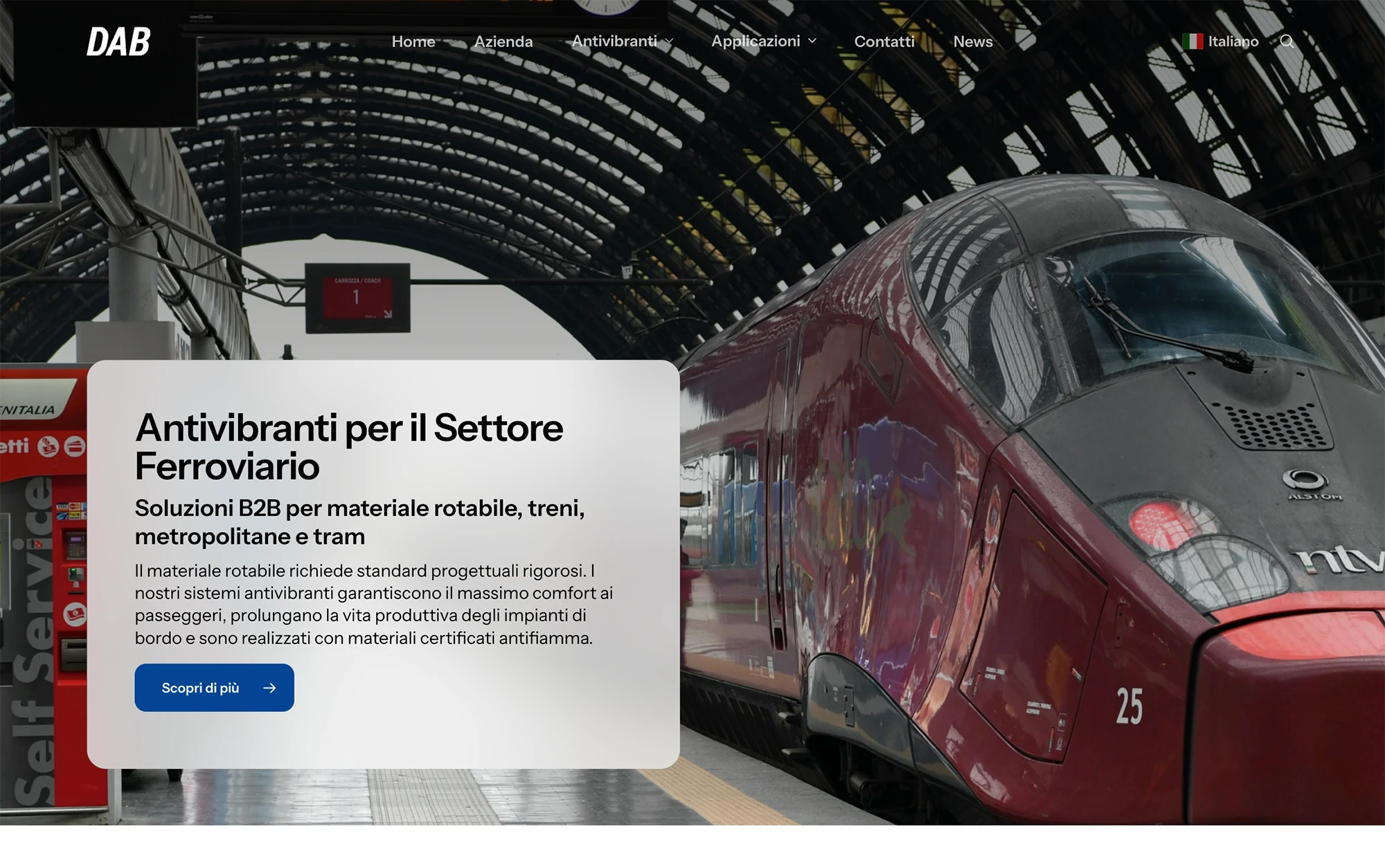 sito web produttore industriale