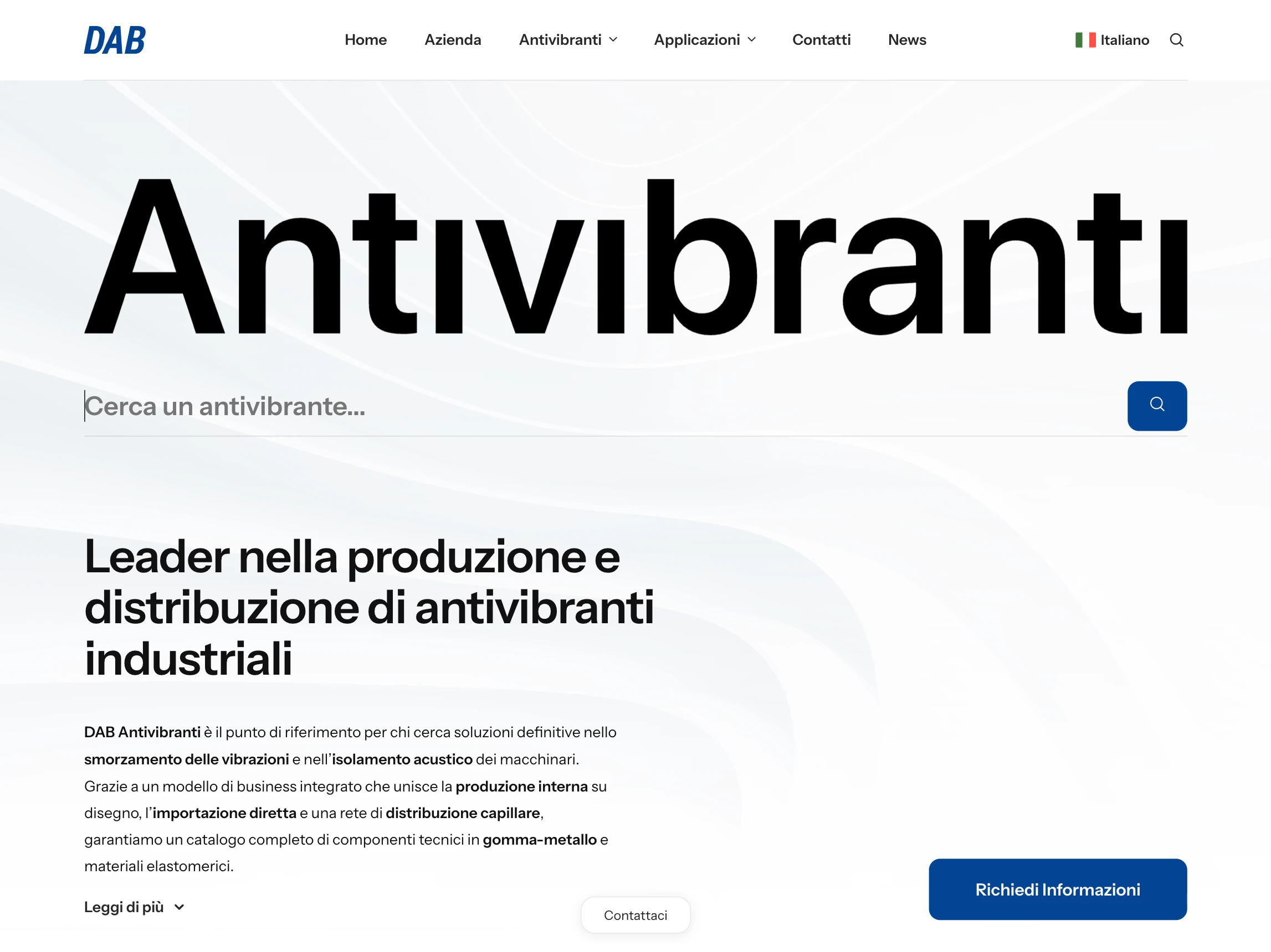 sito azienda metalmeccanica